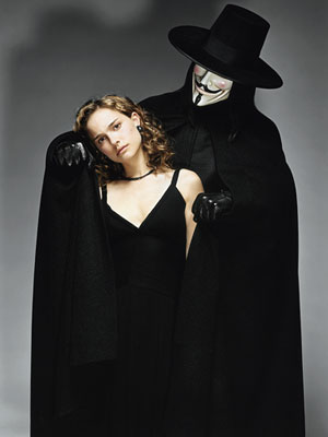 In V for Vendetta screenwriters producers Andy and Larry Wachowski of the 